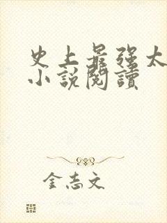 史上最强太子爷小说阅读