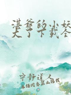 湛爷的小妖精长大了下载全文