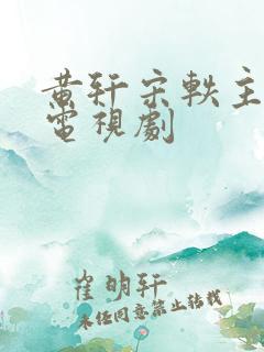 黄轩宋轶主演的电视剧