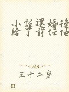 小说退婚后我嫁给了前任他叔