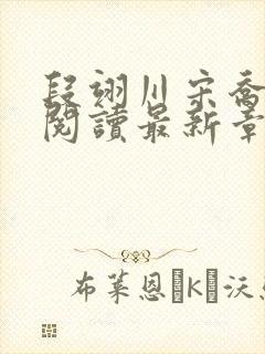 段翊川宋乔全文阅读最新章节