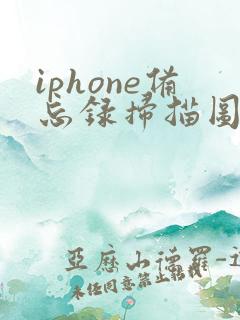 iphone备忘录扫描图片转文字