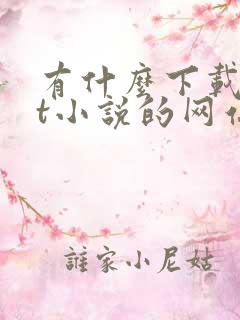 有什么下载txt小说的网站