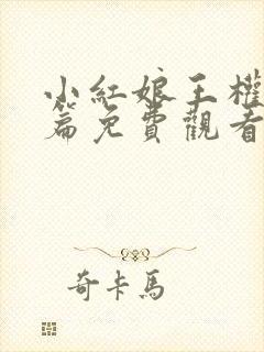 小红娘王权富贵篇免费观看全集