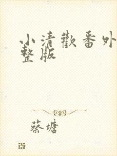 小清欢番外篇完整版