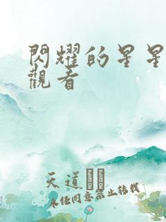 闪耀的星星免费观看