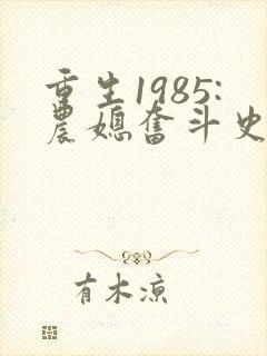 重生1985:农媳奋斗史