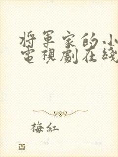 将军家的小娘子电视剧在线观看免费