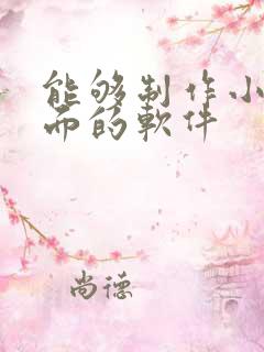 能够制作小说封面的软件