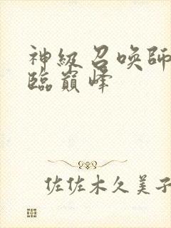 神级召唤师之重临巅峰