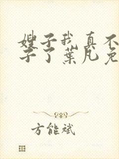 嫂子我真不是傻子了叶凡免费阅读