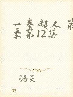 一拳超人 第二季第12集