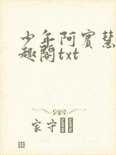 少年阿宾慧钰笔趣阁txt