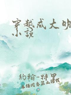 穿越成大明崇祯小说