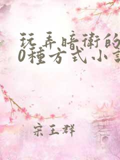 玩弄暗卫的100种方式小说