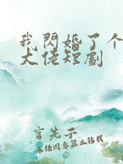 我闪婚了个财阀大佬短剧