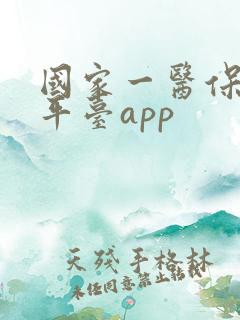 国家一医保服务平台app