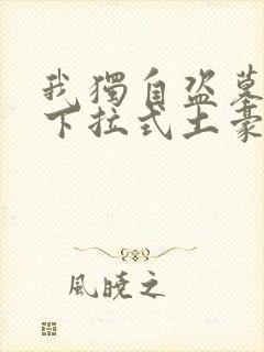 我独自盗墓免费下拉式土豪漫画