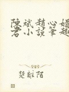 陈斌赵心媚高婉君小说笔趣阁