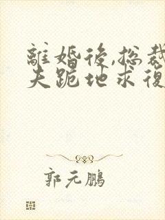 离婚后,总裁前夫跪地求复合