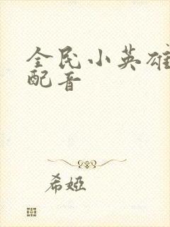 全民小英雄国语配音