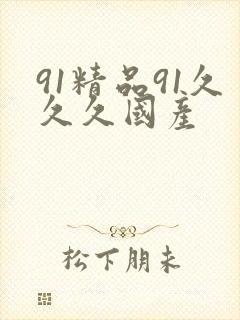 91精品91久久久国产