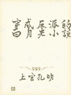 穿成反派的早死白月光小说