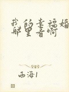 我的幸福婚约在哪里看啊