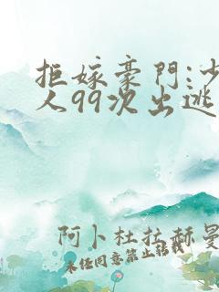 拒嫁豪门:少夫人99次出逃免费阅读