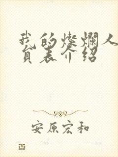 我的灿烂人生演员表介绍