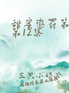 甜蜜惩罚第一季第12集