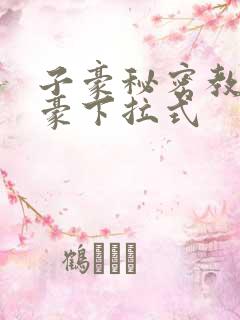 子豪秘密教学土豪下拉式