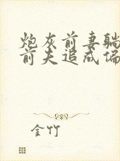 炮灰前妻躺平后前夫追成偏执狂在线阅读