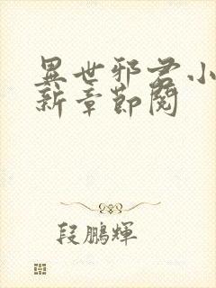 异世邪君小说最新章节阅