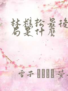 林樵松最后的结局是什么