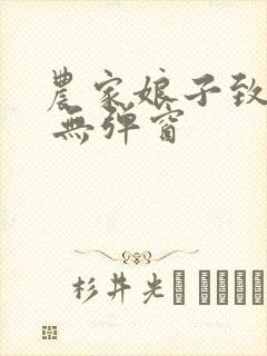 农家娘子致富记 无弹窗