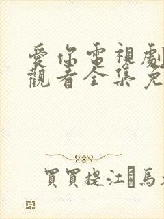 爱你电视剧在线观看全集免费播放