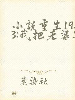 小说重生1983:我把老婆宠成首富