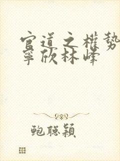 官道之权势滔天宁欣林峰