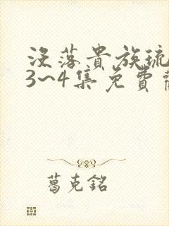 没落贵族琉璃川3~4集免费观看