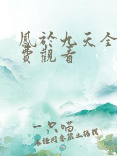 凤于九天全集免费观看
