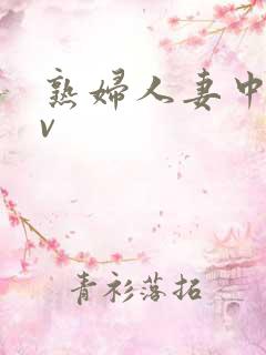 熟妇人妻中文av