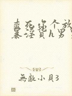 爽死你个放荡粗暴淫货h男男