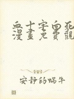 血十字向死而生漫画免费观看