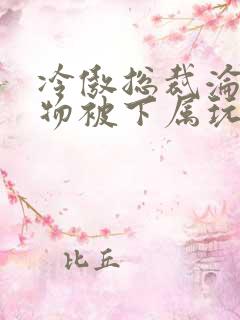 冷傲总裁沦为玩物被下属玩小说