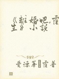 《离婚吧,霍先生》小说