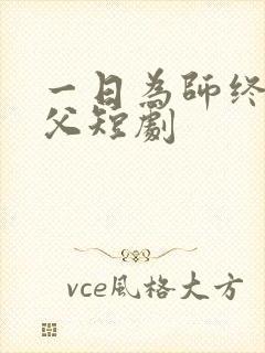 一日为师终身为父短剧