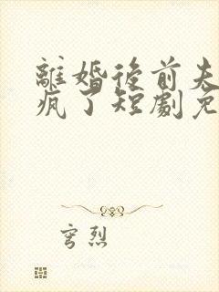 离婚后前夫他追疯了短剧免费观看