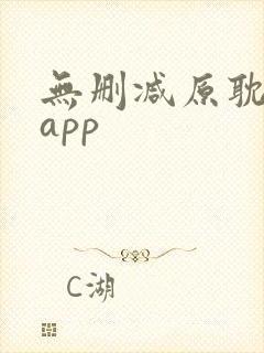 无删减原耽小说app