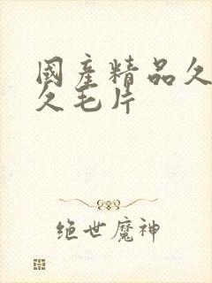 国产精品久久久久毛片